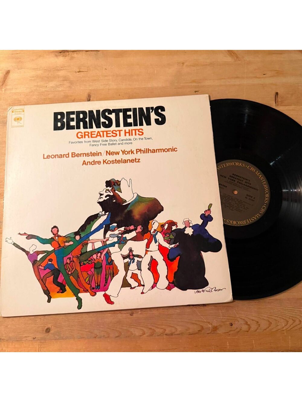 Leonard Bernstein - Bernstein's Greatest Hits 33rpm VG+ VR21